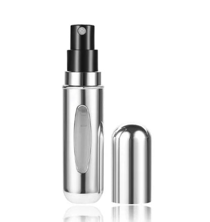 Botella de perfume recargable de 5 ml, portátil, mini, recargable, con pulverizador, bomba de aroma, envases cosméticos vacíos, atomizador para viaje, herramienta de moda.